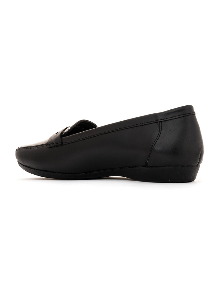 Khadim Sharon Leather Penny Loafers Casual Shoe for Women