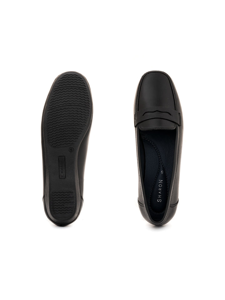 Khadim Sharon Leather Penny Loafers Casual Shoe for Women
