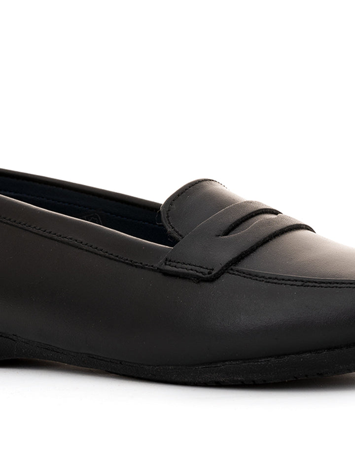 Khadim Sharon Leather Penny Loafers Casual Shoe for Women