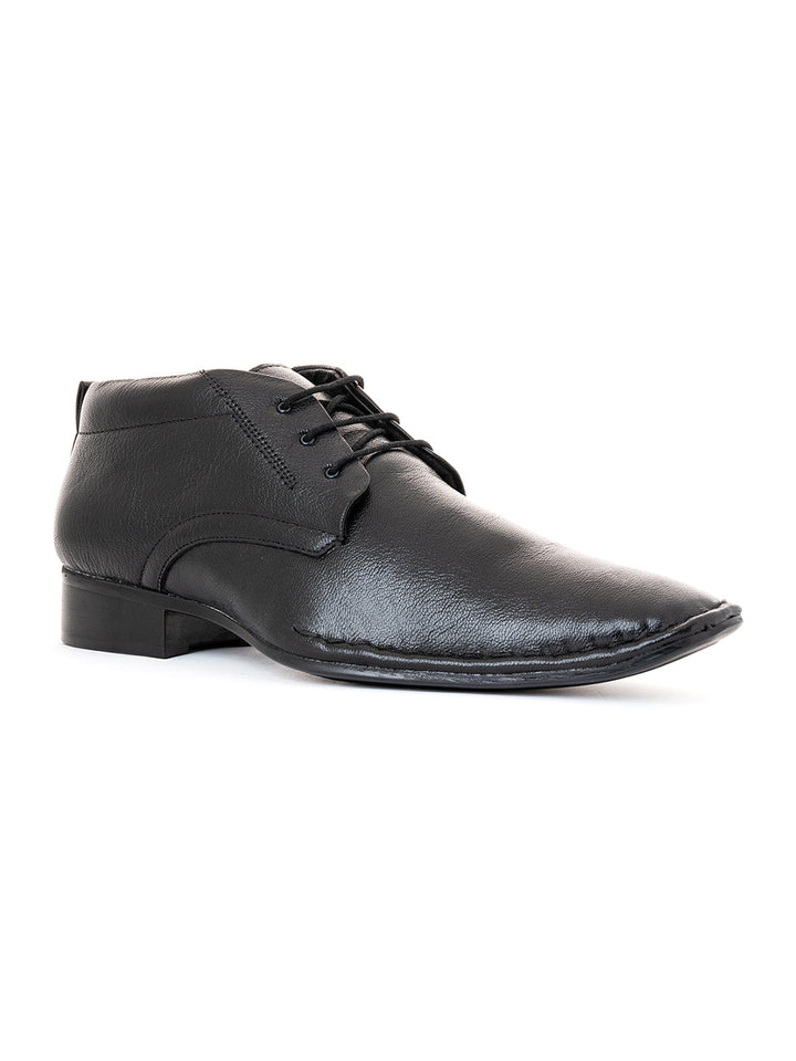 Khadim Lazard Leather Derby Boots for Men