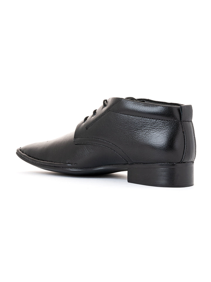 Khadim Lazard Leather Derby Boots for Men