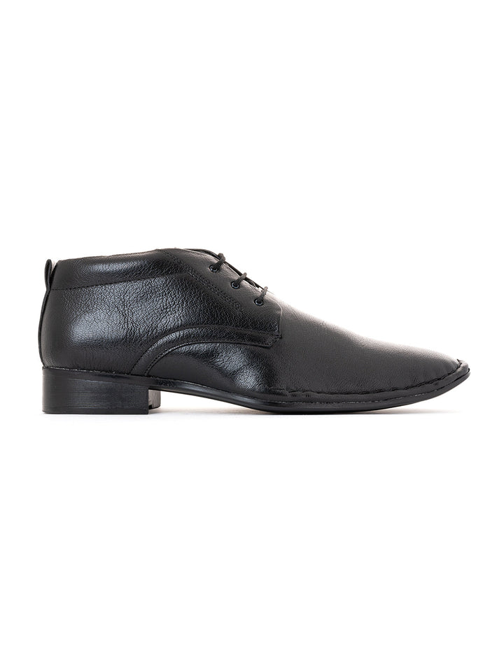 Khadim Lazard Leather Derby Boots for Men