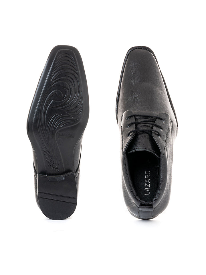 Khadim Lazard Leather Derby Boots for Men