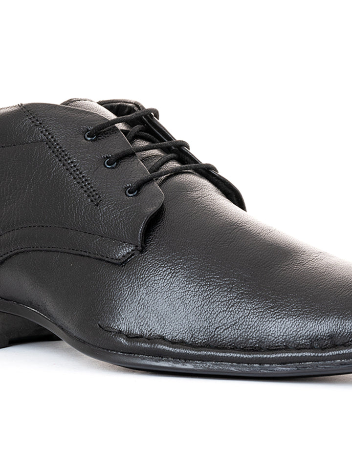 Khadim Lazard Leather Derby Boots for Men