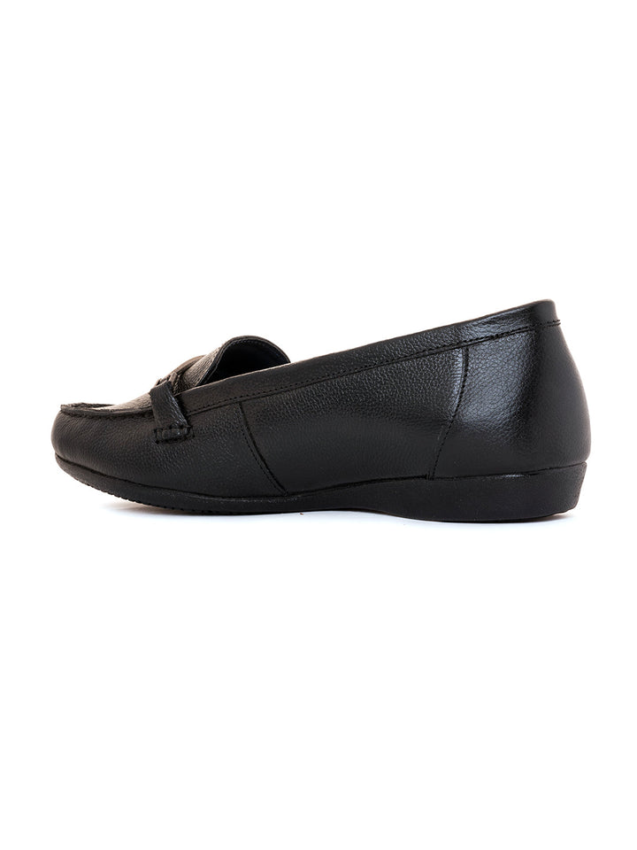 Khadim Sharon Leather Horsebit Loafers Casual Shoe for Women
