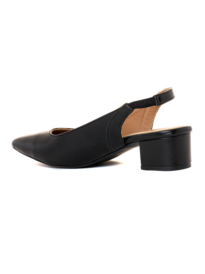 Khadim Sharon Block Heel Slingback Pump Sandal for Women
