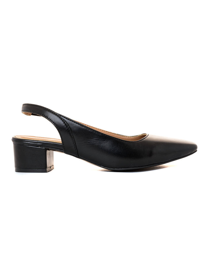 Khadim Sharon Block Heel Slingback Pump Sandal for Women