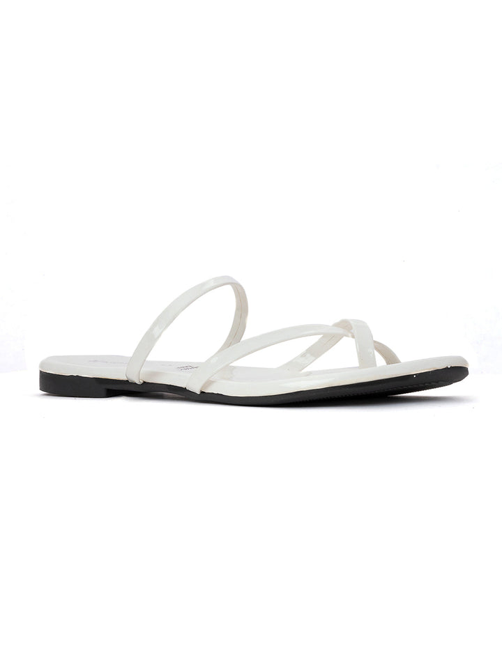 Khadim Flat Slip On Strappy Sandal for Women