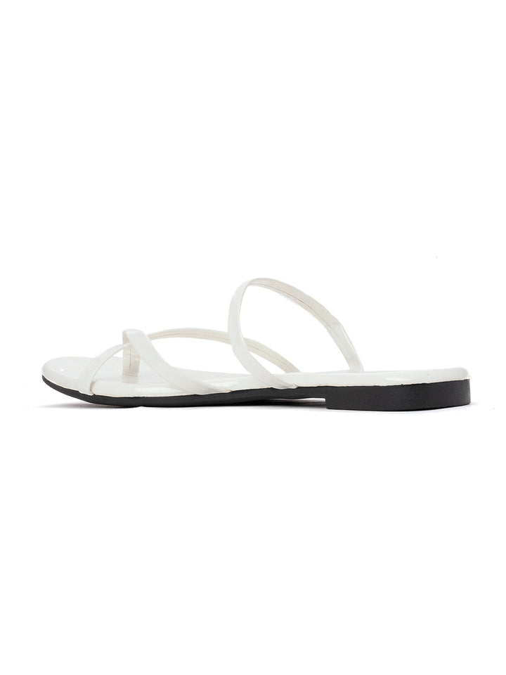 Khadim Flat Slip On Strappy Sandal for Women