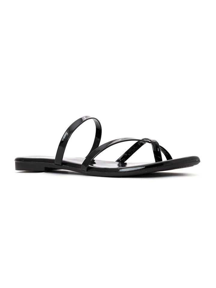 Khadim Flat Slip On Strappy Sandal for Women