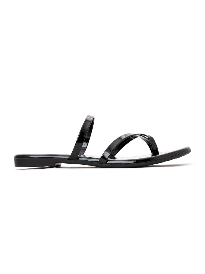 Khadim Flat Slip On Strappy Sandal for Women