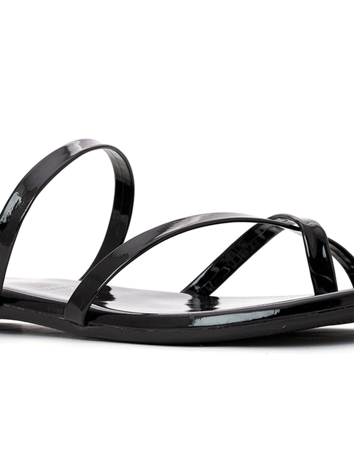 Khadim Flat Slip On Strappy Sandal for Women
