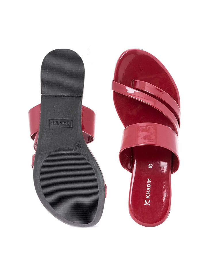 Khadim Flat Slip On Sandal for Women