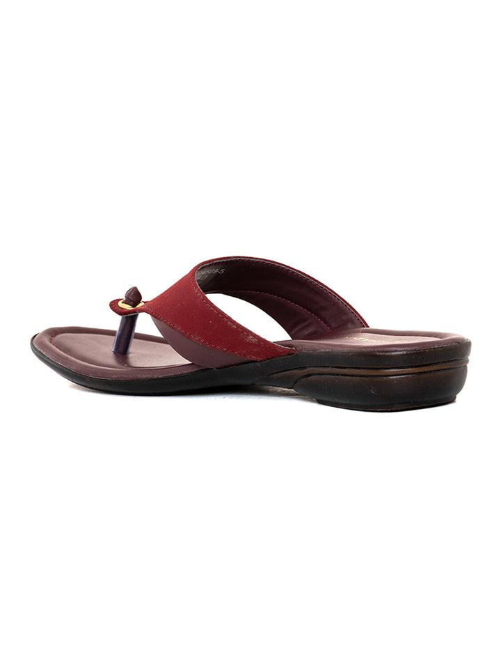 Khadim Flat Slip On Sandal for Women