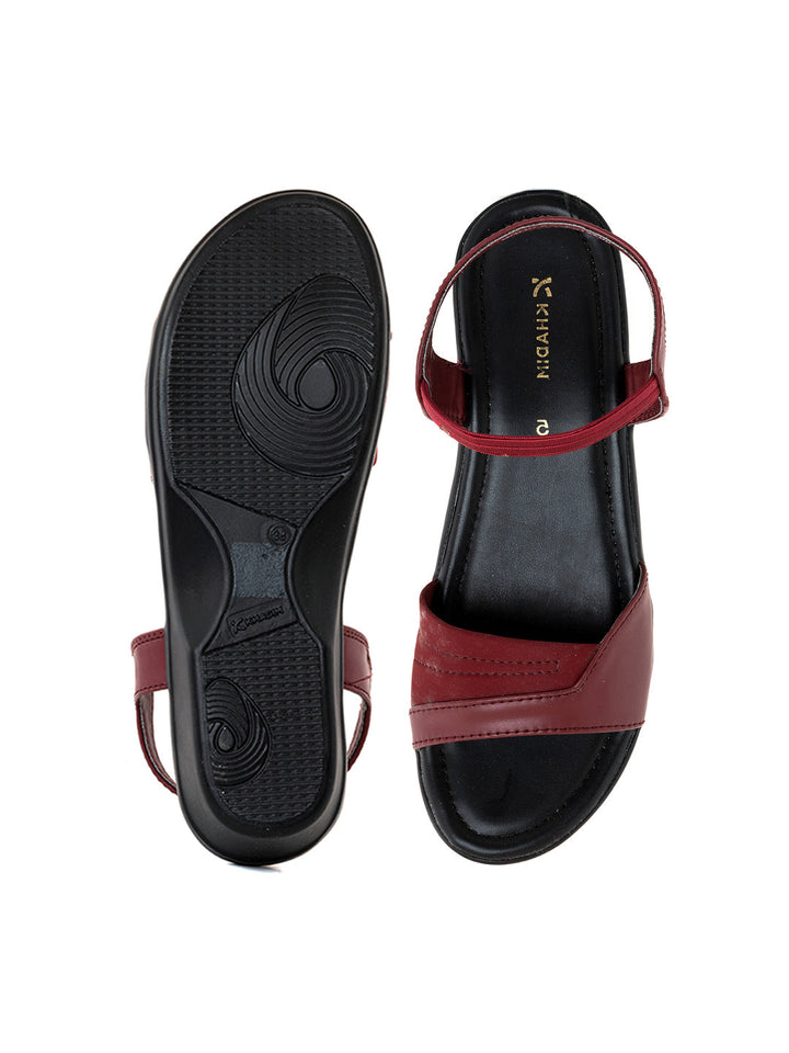 Khadim Wedge Heel Slingback Sandal for Women