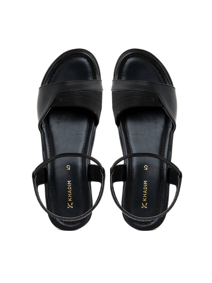 Khadim Wedge Heel Slingback Sandal for Women