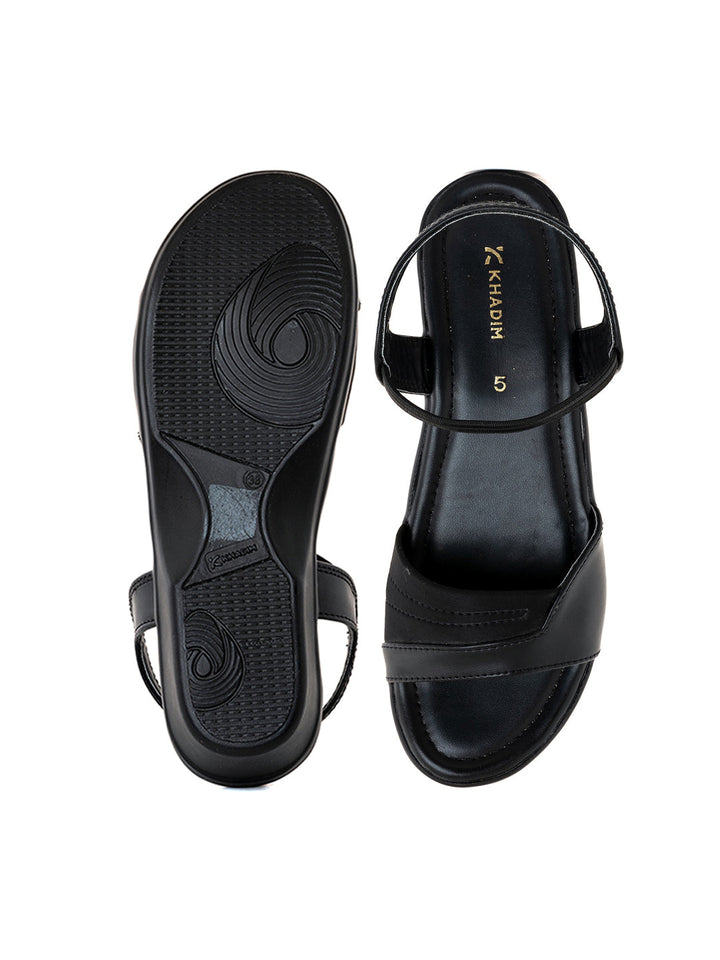 Khadim Wedge Heel Slingback Sandal for Women