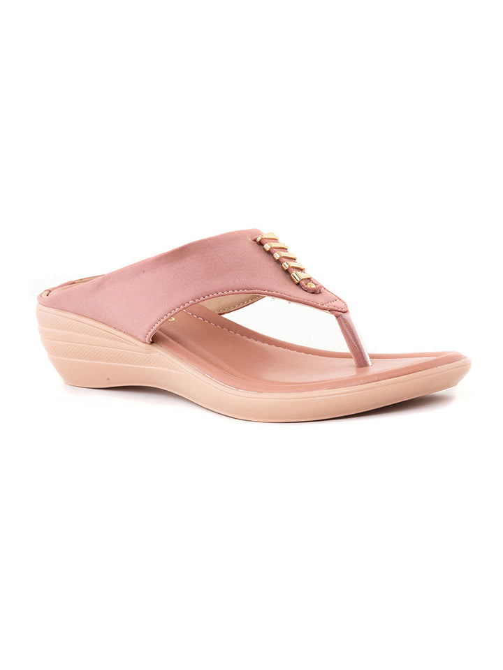 Khadim Wedge Heel Slip On Sandal for Women