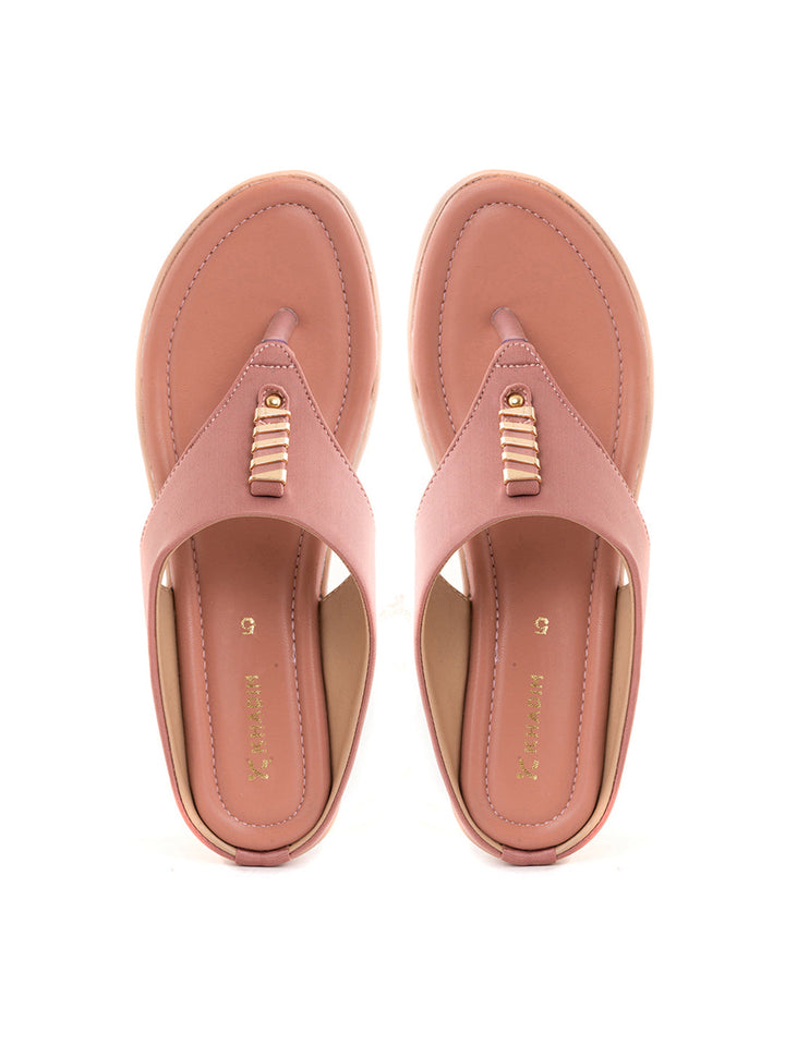 Khadim Wedge Heel Slip On Sandal for Women