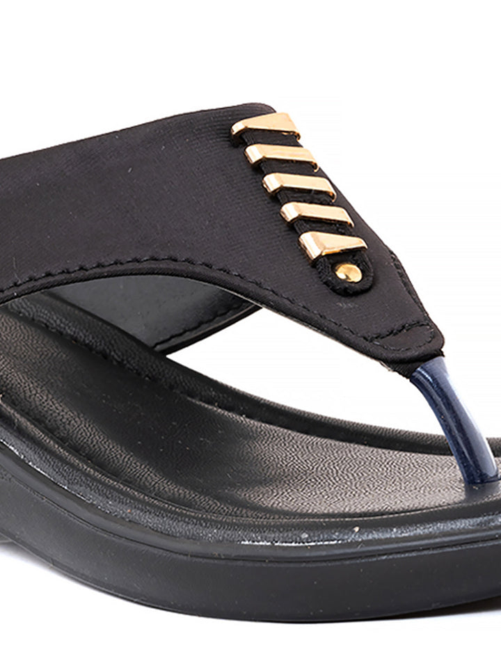 Khadim Wedge Heel Slip On Sandal for Women