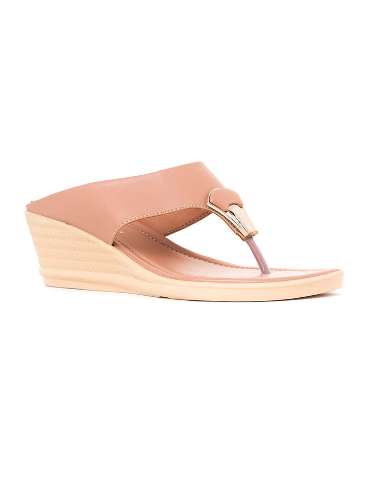 Khadim Wedge Heel Slip On Sandal for Women