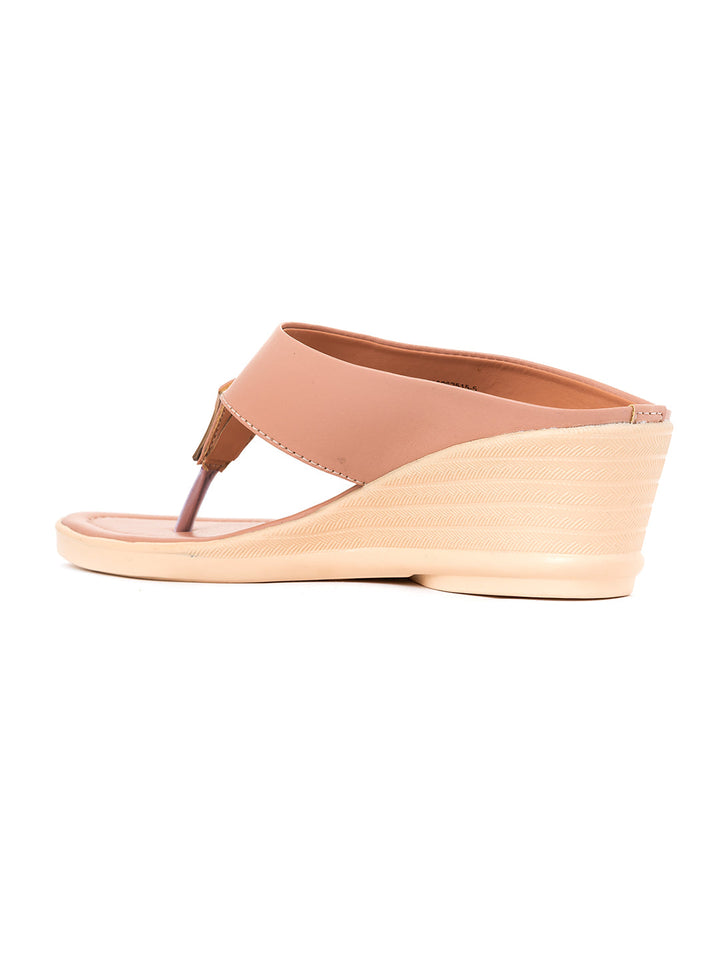 Khadim Wedge Heel Slip On Sandal for Women