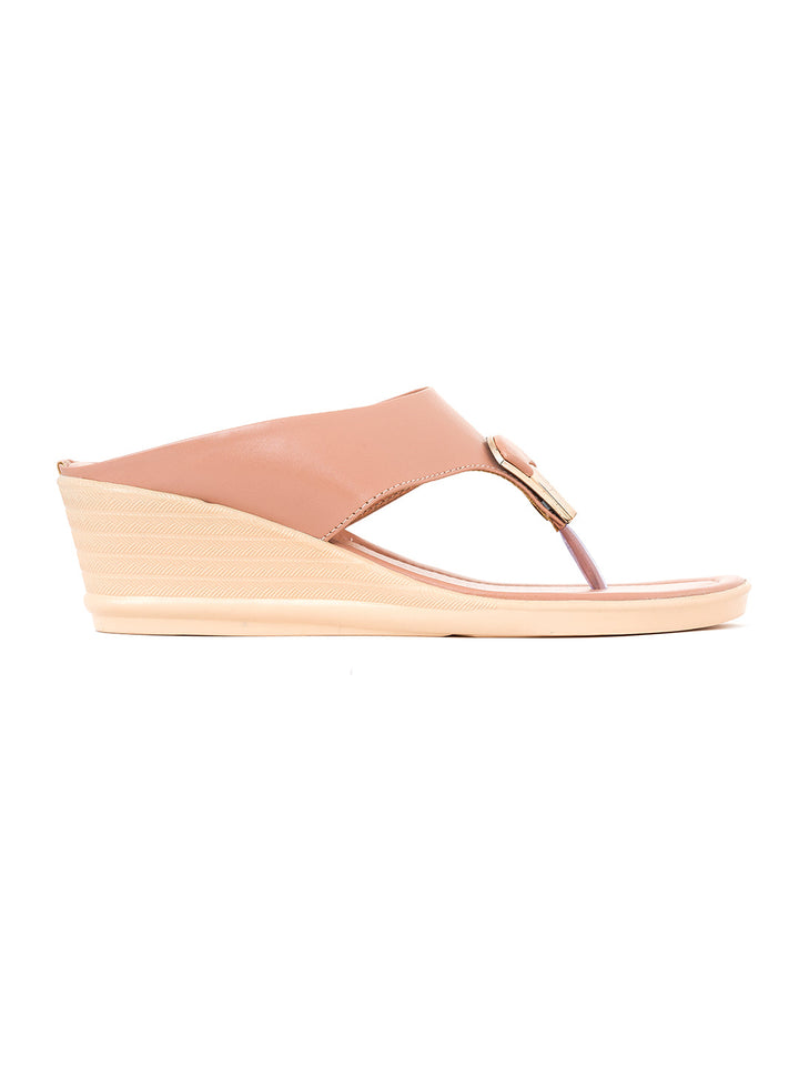 Khadim Wedge Heel Slip On Sandal for Women