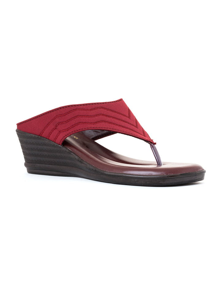 Khadim Wedge Heel Slip On Sandal for Women