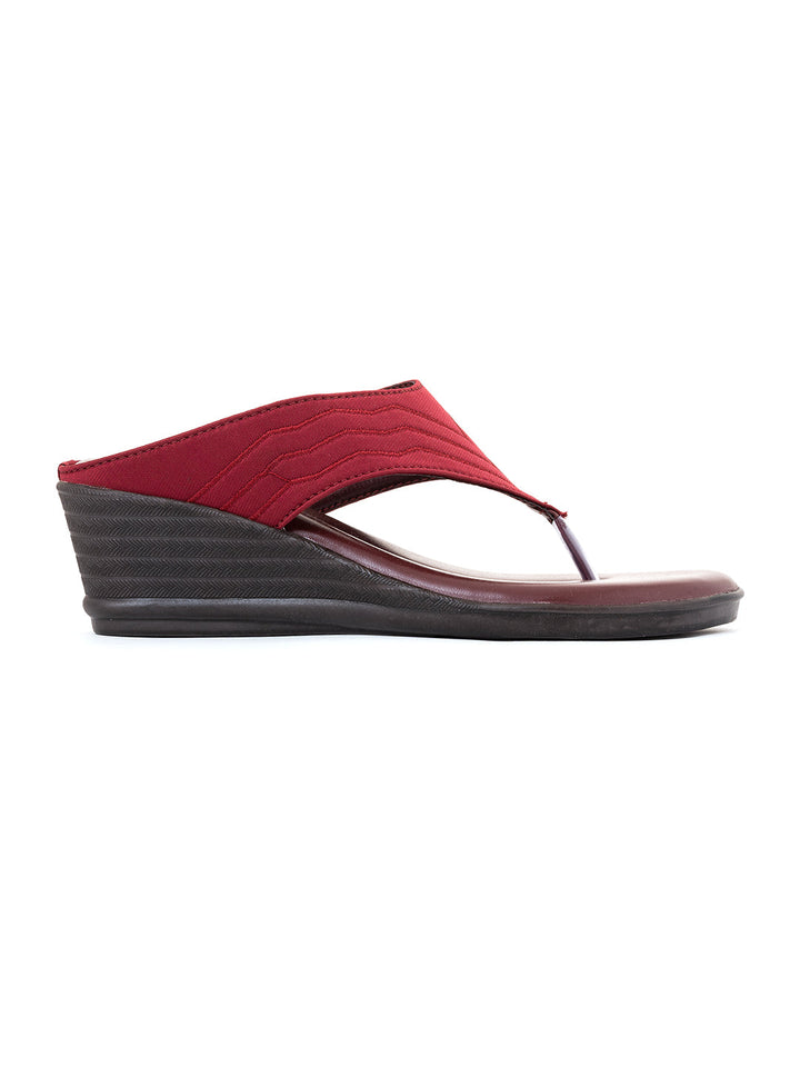 Khadim Wedge Heel Slip On Sandal for Women
