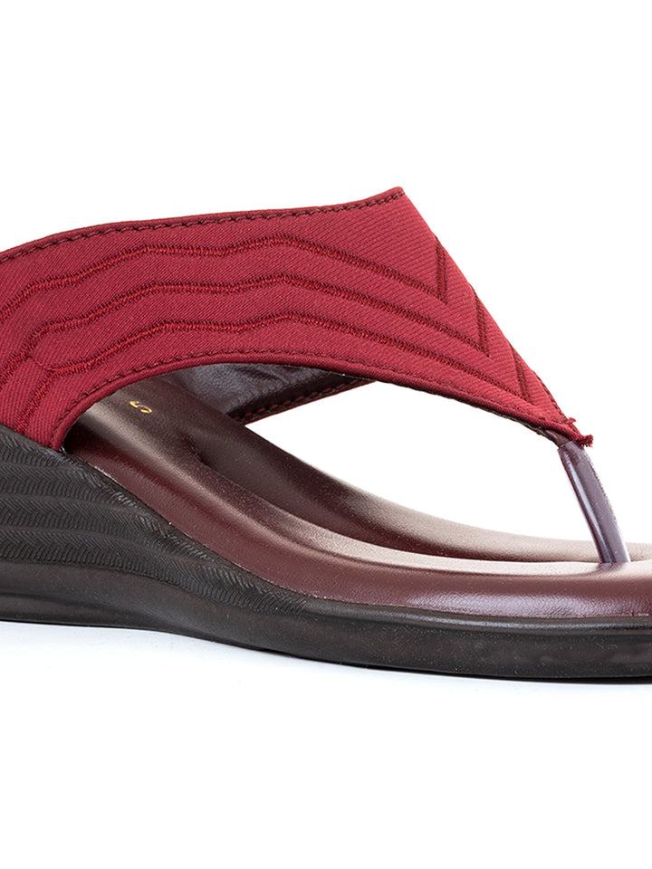 Khadim Wedge Heel Slip On Sandal for Women