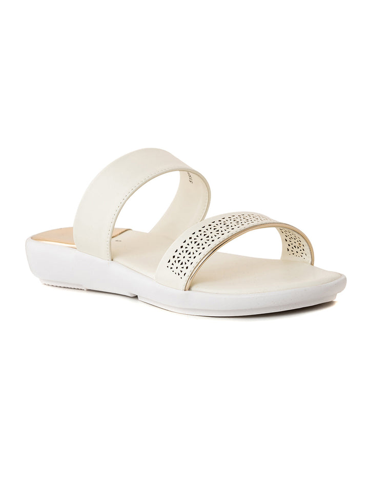 Khadim Cleo Flat Mule Slip On Sandal for Women