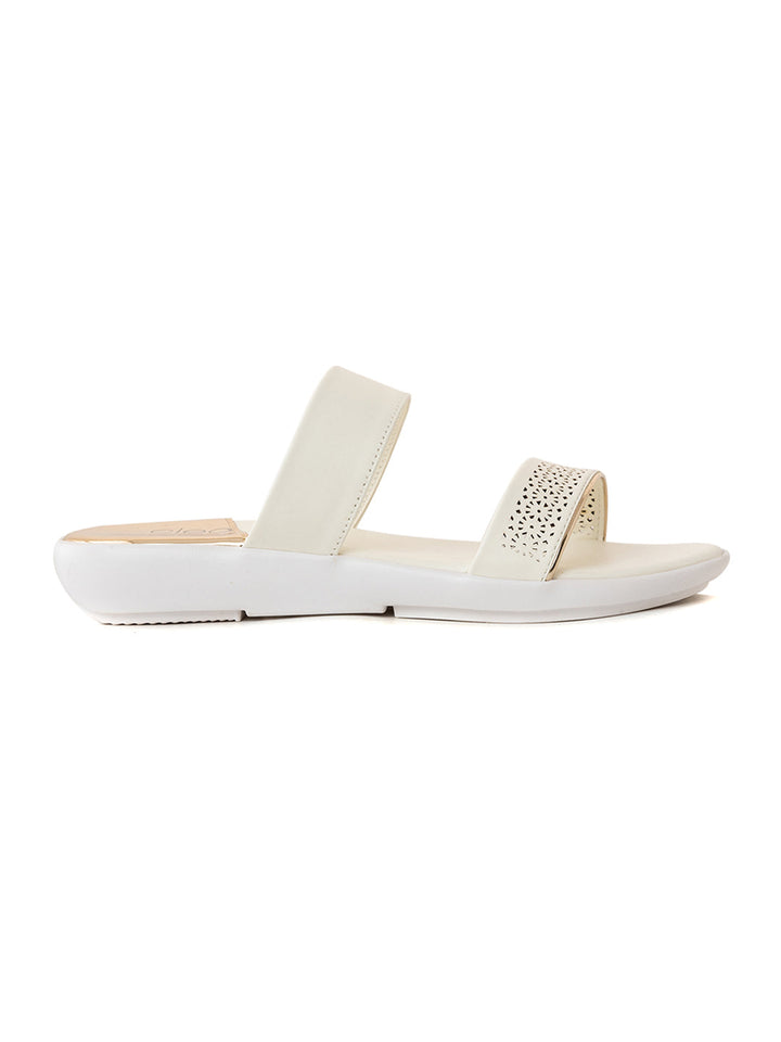 Khadim Cleo Flat Mule Slip On Sandal for Women