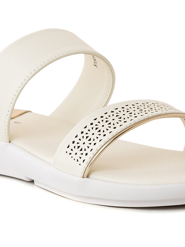 Khadim Cleo Flat Mule Slip On Sandal for Women