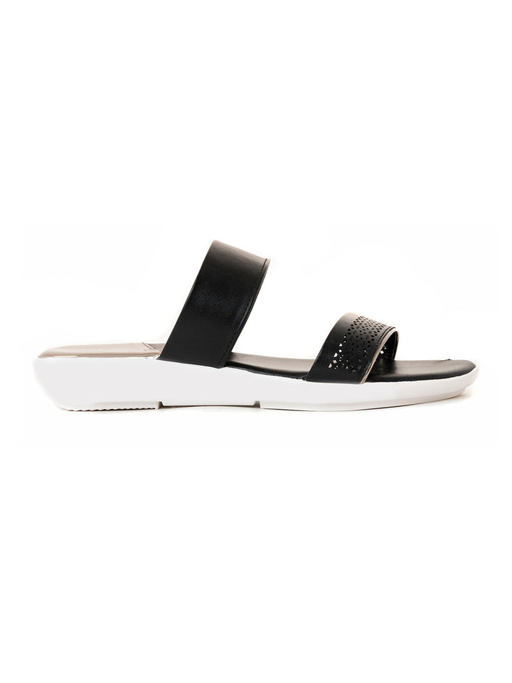 Khadim Cleo Flat Mule Slip On Sandal for Women