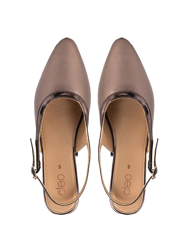 Khadim Cleo Wedge Heel Pump Sandal for Women