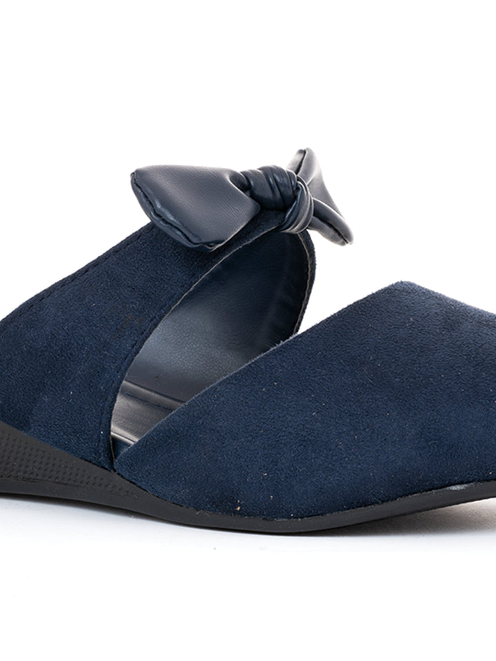 Khadim Cleo Wedge Heel Mule Slip On Sandal for Women