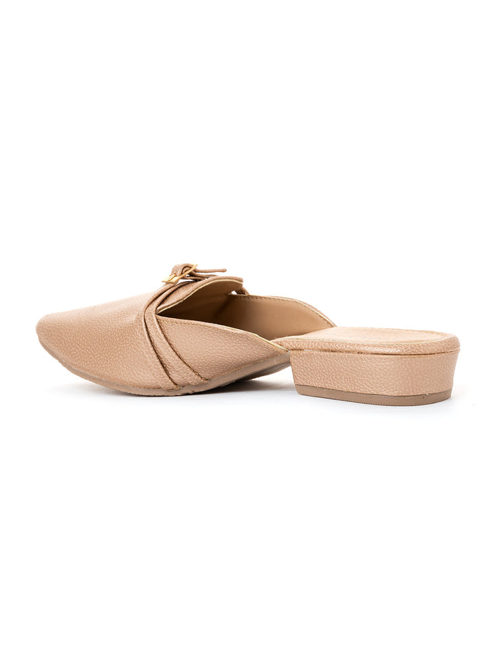 Khadim Cleo Flat Loafer Mule Slip On Sandal for Women
