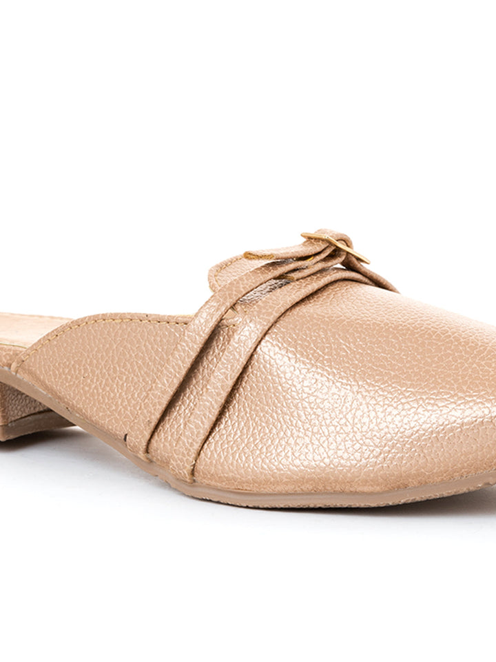 Khadim Cleo Flat Loafer Mule Slip On Sandal for Women