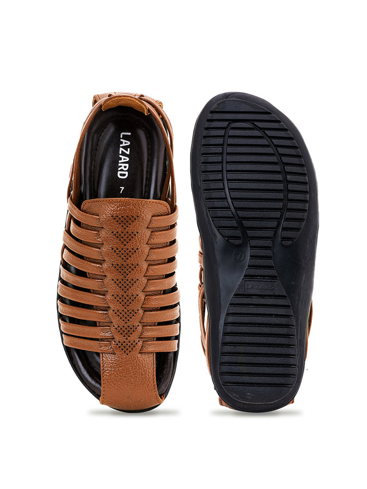 Khadim Lazard Leather Fisherman Sandal for Men