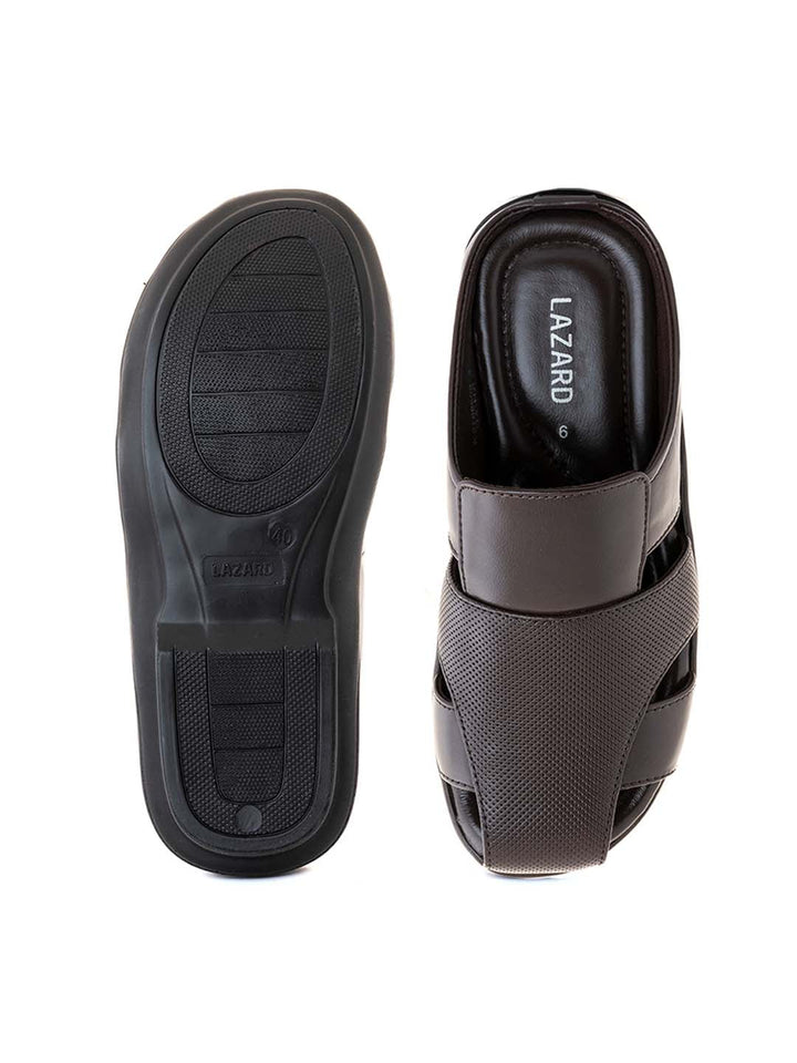 Khadim Lazard Leather Mule Slip On Sandal for Men