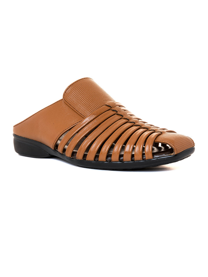Khadim Lazard Leather Fisherman Mule Sandal for Men