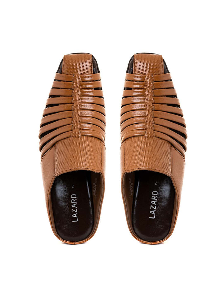 Khadim Lazard Leather Fisherman Mule Sandal for Men