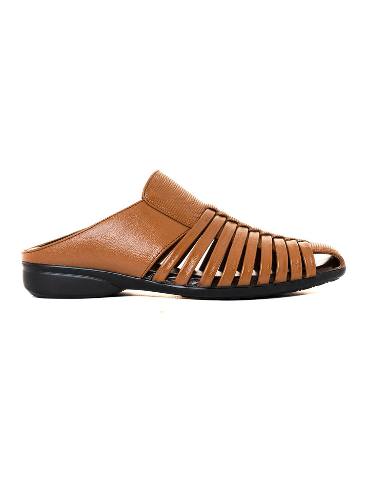 Khadim Lazard Leather Fisherman Mule Sandal for Men