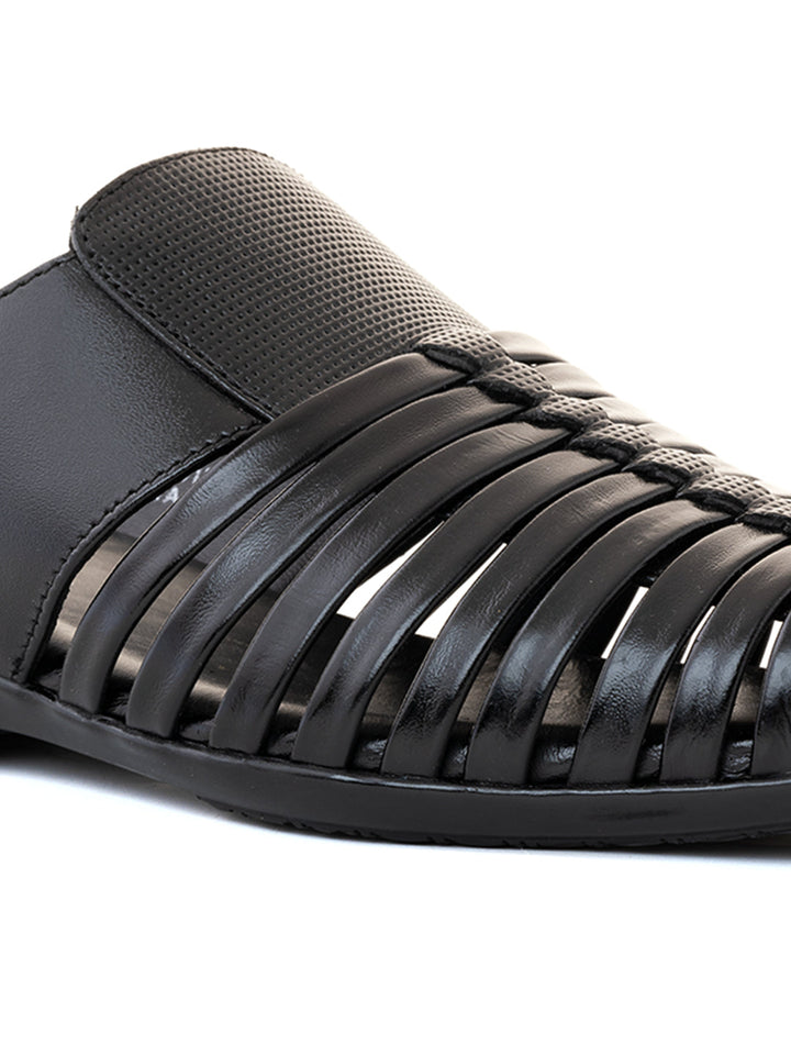 Khadim Lazard Leather Fisherman Mule Sandal for Men