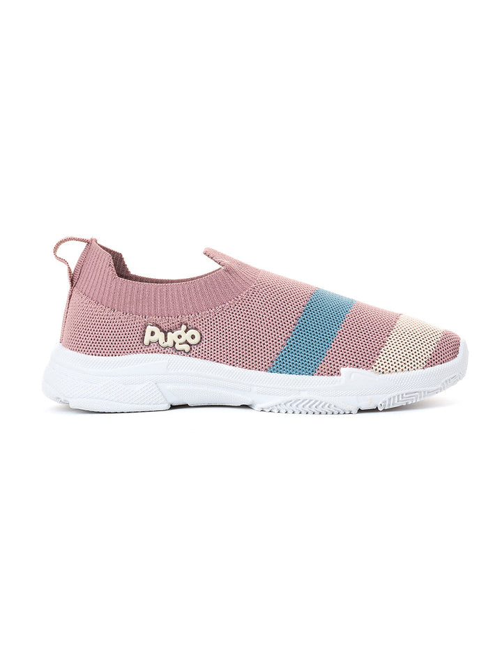 Khadim Pugo Casual Sports Shoe Sneakers for Girls  - 5-7.5 yrs