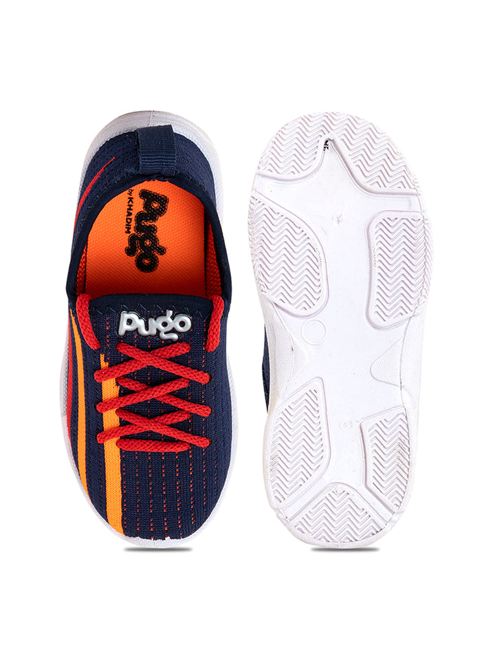 Khadim Pugo Casual Sports Shoe Sneakers for Boys - 4-7.5 yrs