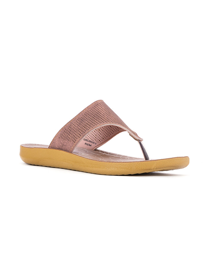 Khadim Flat Slip On Sandal for Women