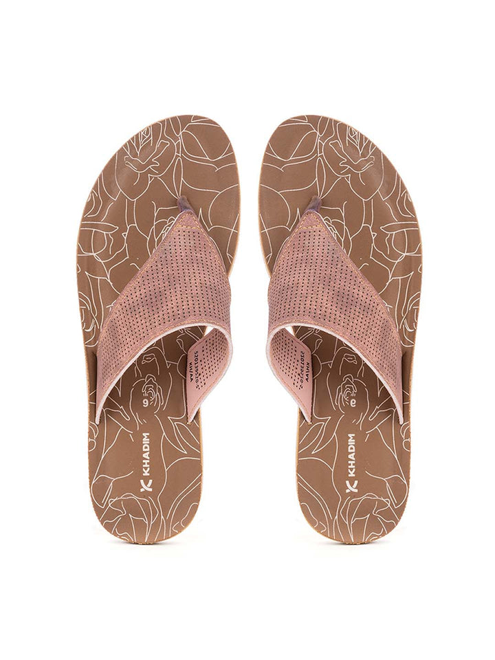 Khadim Flat Slip On Sandal for Women