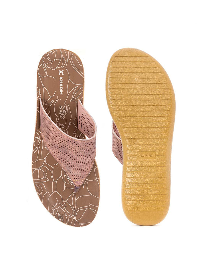 Khadim Flat Slip On Sandal for Women