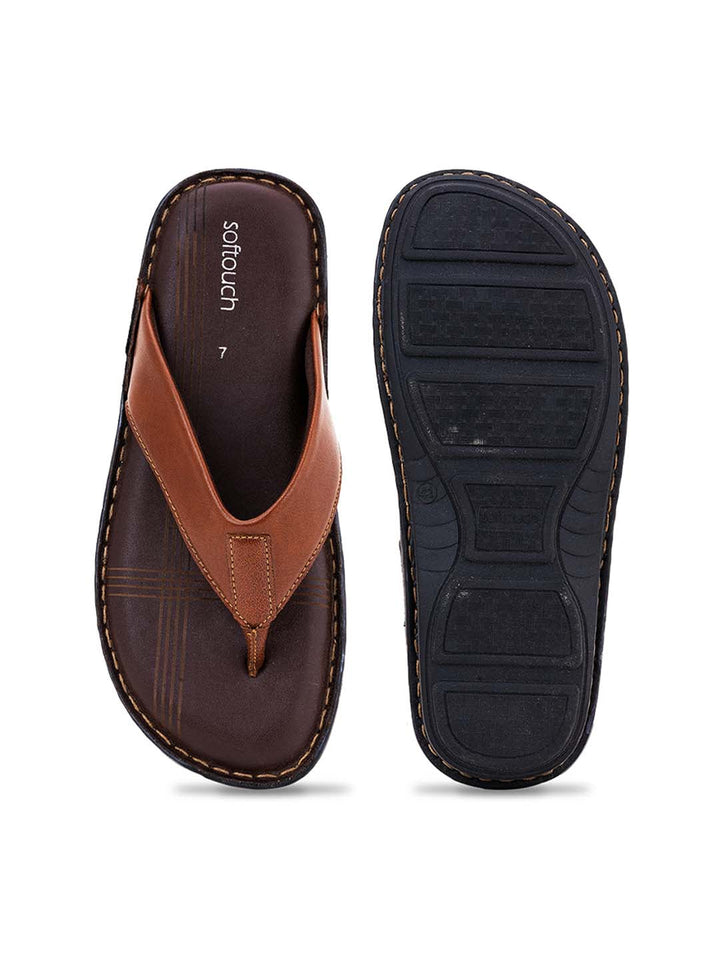 Khadim Softouch Casual Flip Flops for Men